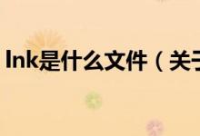 lnk是什么文件（關(guān)于lnk是什么文件的介紹）