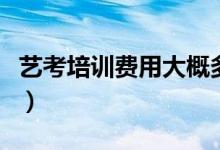 藝考培訓費用大概多少錢?。ㄒ话阗M用是多少）