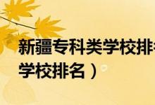 新疆專(zhuān)科類(lèi)學(xué)校排名（2022年新疆十大專(zhuān)科學(xué)校排名）