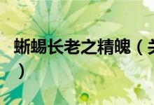 蜥蜴長老之精魄（關(guān)于蜥蜴長老之精魄的介紹）