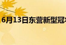 6月13日東營(yíng)新型冠狀病毒肺炎疫情最新消息