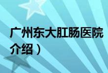廣州東大肛腸醫(yī)院（關于廣州東大肛腸醫(yī)院的介紹）