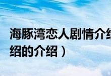 海豚灣戀人劇情介紹（關于海豚灣戀人劇情介紹的介紹）