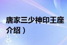 唐家三少神印王座（關(guān)于唐家三少神印王座的介紹）