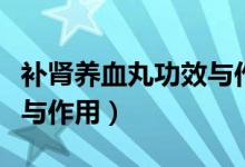 補(bǔ)腎養(yǎng)血丸功效與作用價(jià)格（補(bǔ)腎養(yǎng)血丸功效與作用）
