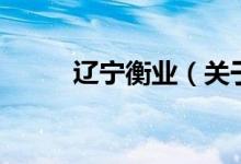 遼寧衡業(yè)（關于遼寧衡業(yè)的介紹）