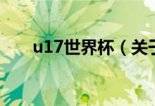 u17世界杯（關于u17世界杯的介紹）