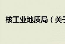 核工業(yè)地質(zhì)局（關(guān)于核工業(yè)地質(zhì)局的介紹）