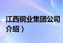 江西銅業(yè)集團公司(關(guān)于江西銅業(yè)集團公司的介紹)