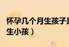 懷孕幾個月生孩子是正常的（懷孕正常幾個月生小孩）