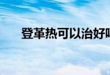 登革熱可以治好嗎（登革熱能治好嗎）