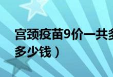 宮頸疫苗9價(jià)一共多少錢（宮頸疫苗9價(jià)需要多少錢）
