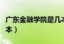 廣東金融學院是幾本院校（廣東金融學院是幾本）