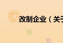 改制企業(yè)（關(guān)于改制企業(yè)的介紹）