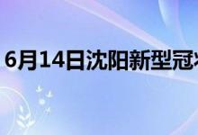 6月14日沈陽(yáng)新型冠狀病毒肺炎疫情最新消息
