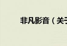 非凡影音（關(guān)于非凡影音的介紹）