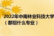 2022年中南林業(yè)科技大學(xué)涉外學(xué)院各省招生計劃及招生人數(shù)（都招什么專業(yè)）