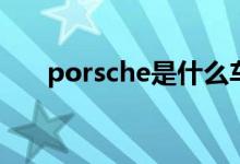 porsche是什么車(chē)（保時(shí)捷相關(guān)介紹）