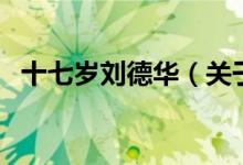 十七歲劉德華（關(guān)于十七歲劉德華的介紹）