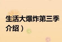 生活大爆炸第三季（關(guān)于生活大爆炸第三季的介紹）