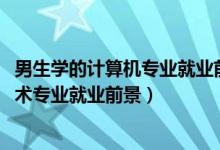 男生學(xué)的計算機專業(yè)就業(yè)前景（2022男生學(xué)計算機科學(xué)與技術(shù)專業(yè)就業(yè)前景）