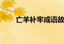 亡羊補(bǔ)牢成語故事（亡羊補(bǔ)牢意思）