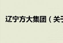 遼寧方大集團（關于遼寧方大集團的介紹）