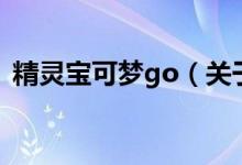 精靈寶可夢go（關(guān)于精靈寶可夢go的介紹）