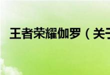 王者榮耀伽羅（關于王者榮耀伽羅的介紹）