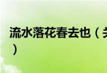 流水落花春去也（關于流水落花春去也的介紹）