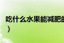吃什么水果能減肥的視頻（吃什么水果能減肥）