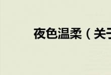夜色溫柔（關(guān)于夜色溫柔的介紹）