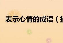 表示心情的成語(yǔ)（描寫心情的成語(yǔ)及解釋）