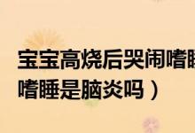 寶寶高燒后哭鬧嗜睡會(huì)是腦炎嗎（寶寶退燒后嗜睡是腦炎嗎）