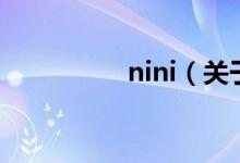 nini（關于nini的介紹）