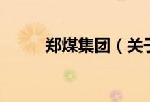 鄭煤集團（關于鄭煤集團的介紹）
