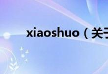 xiaoshuo（關(guān)于xiaoshuo的介紹）