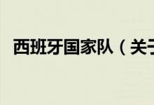 西班牙國家隊（關(guān)于西班牙國家隊的介紹）