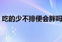 吃的少不排便會(huì)胖嗎（吃的少不排便怎么辦）