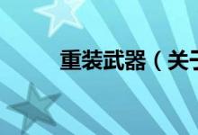 重裝武器（關(guān)于重裝武器的介紹）