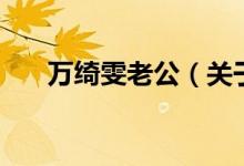 萬綺雯老公（關(guān)于萬綺雯老公的介紹）