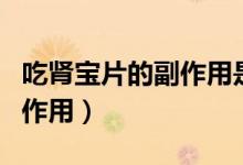 吃腎寶片的副作用是什么（吃腎寶片有什么副作用）