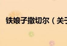 鐵娘子撒切爾（關(guān)于鐵娘子撒切爾的介紹）