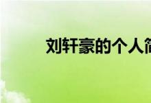 劉軒豪的個(gè)人簡介（有什么作品）