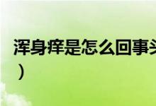 渾身癢是怎么回事頭也癢（渾身癢是怎么回事）