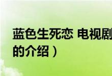 藍(lán)色生死戀 電視?。P(guān)于藍(lán)色生死戀 電視劇的介紹）