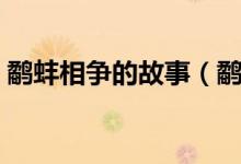 鷸蚌相爭的故事（鷸蚌相爭的故事講了什么）