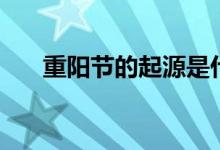 重陽節(jié)的起源是什么（重陽節(jié)的傳說）