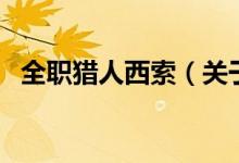 全職獵人西索（關(guān)于全職獵人西索的介紹）