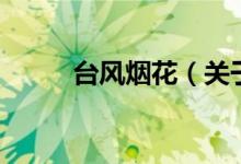 臺風(fēng)煙花（關(guān)于臺風(fēng)煙花的介紹）